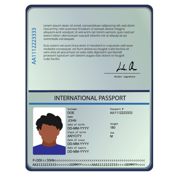 Passport scans