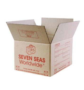 Standard shipping box