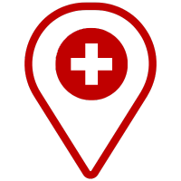 Switzerland flag icon pin