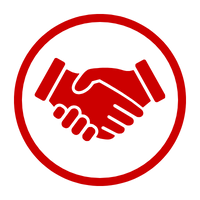 Hand shake icon