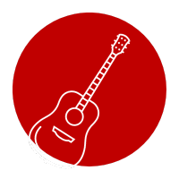 Acoustic guitar icon