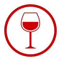 Wine glass icon