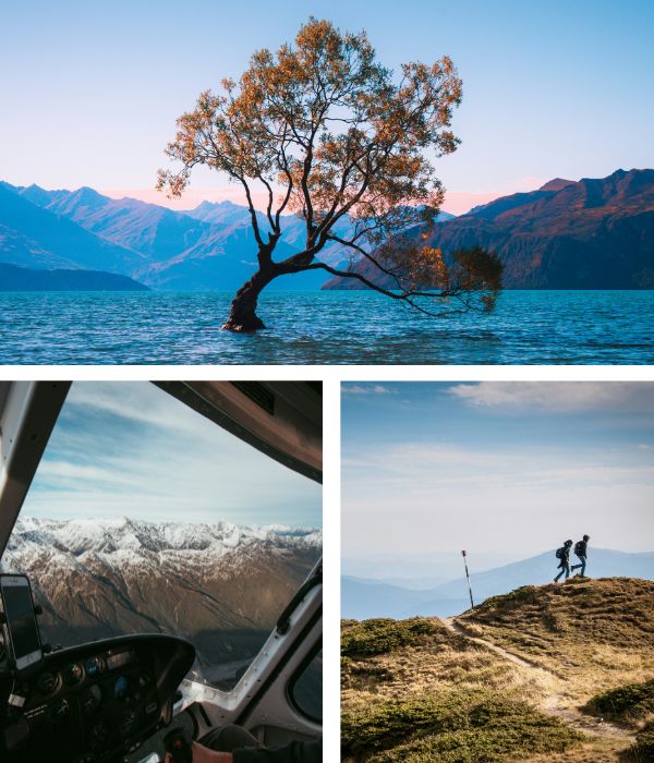 Collage of Queenstown images