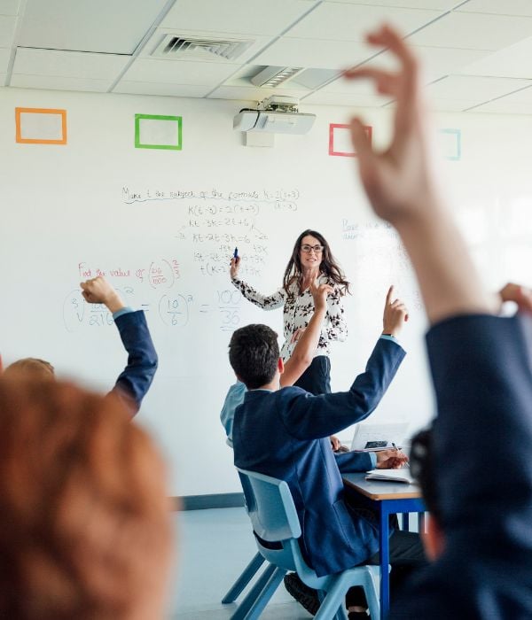 Teacher In A School