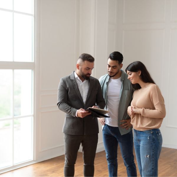 Couple Buying A Property In America