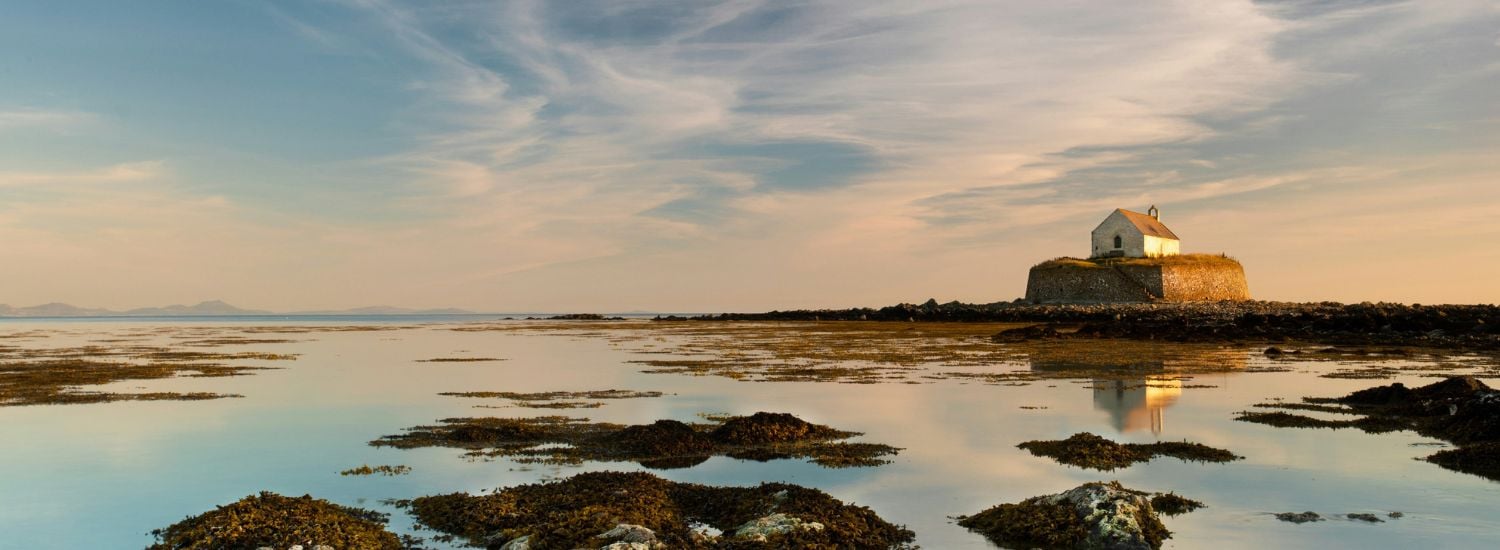 Church in Anglesey, Wales