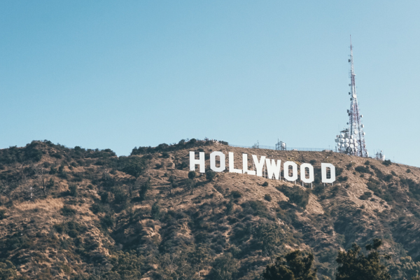 Hollywood sign in LA