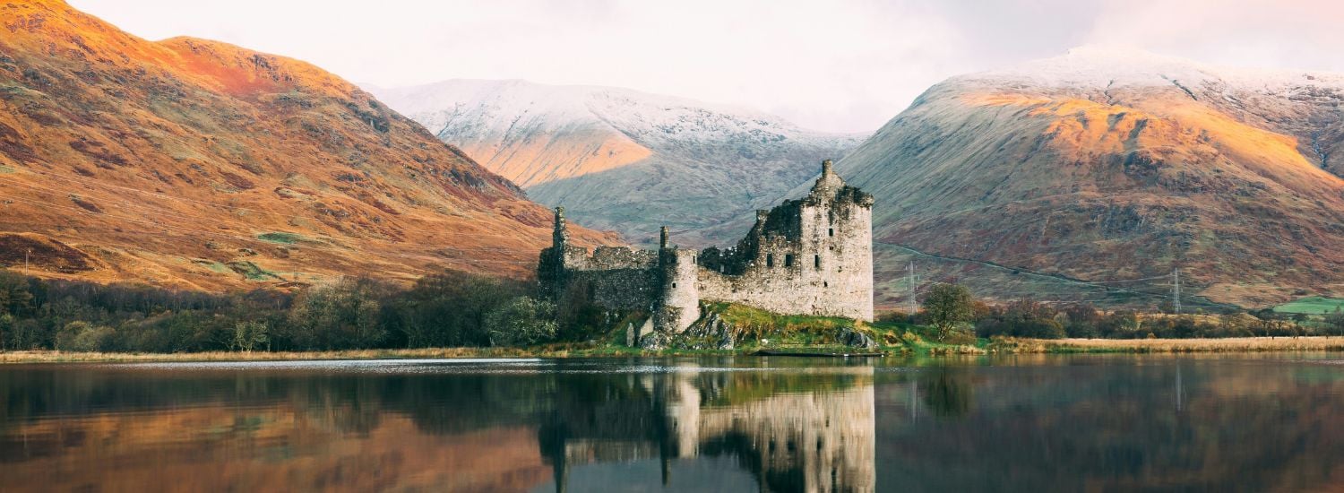 Castle in the Scottish Highlands