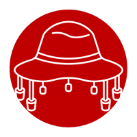 Cork hat icon